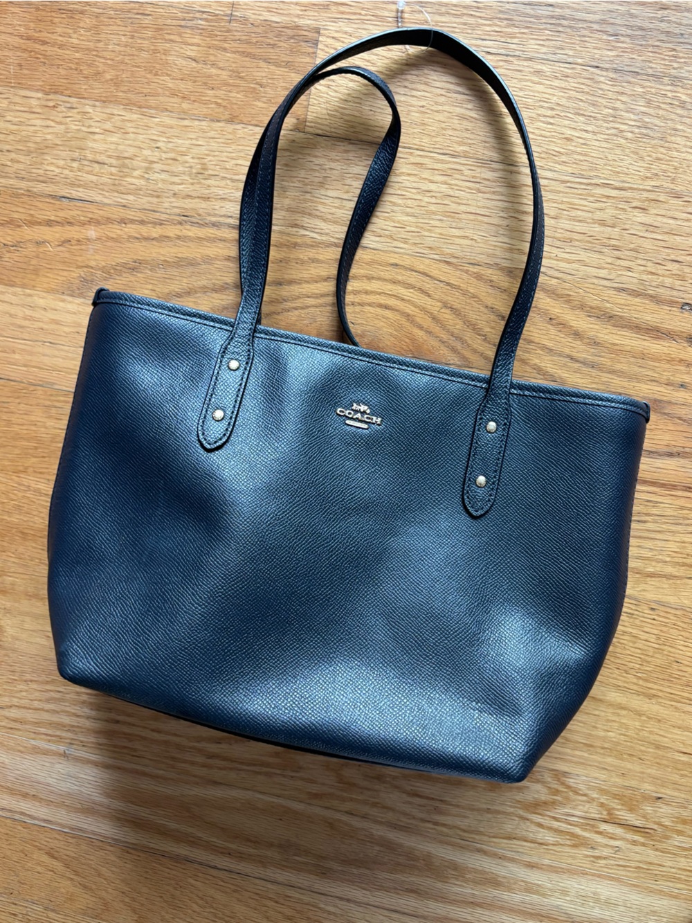 Coach mini city tote